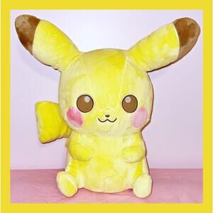 2019 Bandai Spirits Pokemon Pokémon Pikachu Ichiban Kuji Prize A Plush Toy 16"